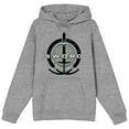 thumbnail image 1 of WandaVision Athletic Heather SWORD Logo Mens Hoodie - S, 1 of 2