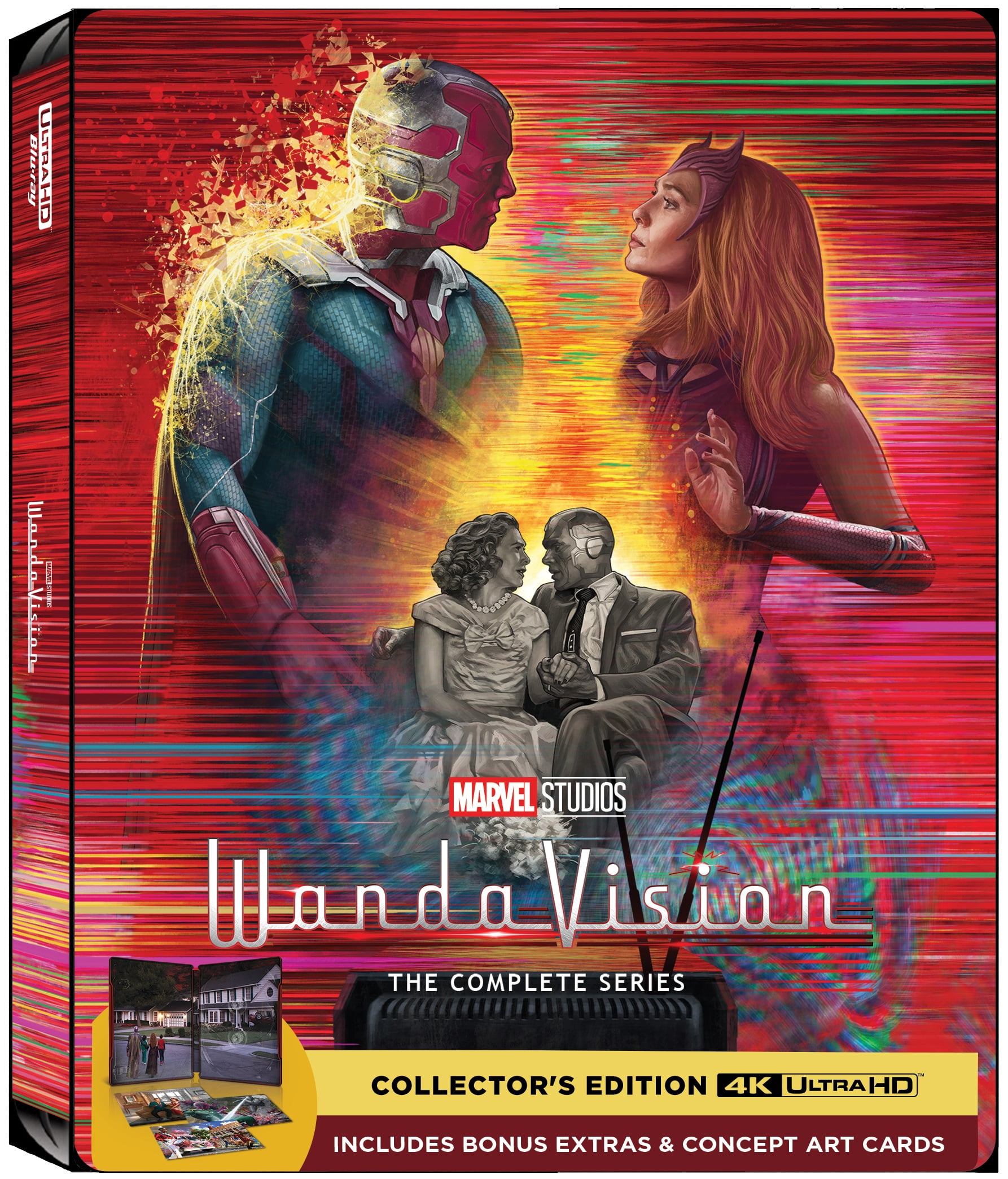Marvel Studios' WandaVision: The Complete Series - Collector's Edition Steelbook in 4K Ultra HD