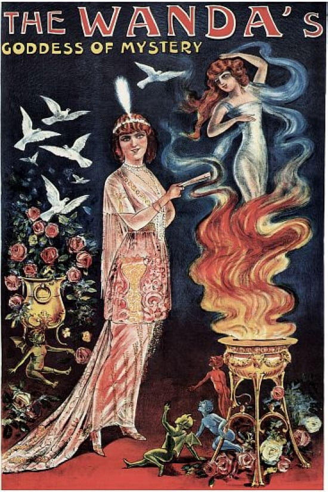 Wandas Goddess Of Mystery Magic Canvas Art - (24 x 36)