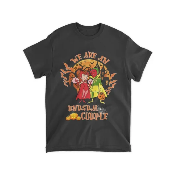 Wandavision We Are An Unusual Couple Halloween Shirt - Unisex T-Shirt
