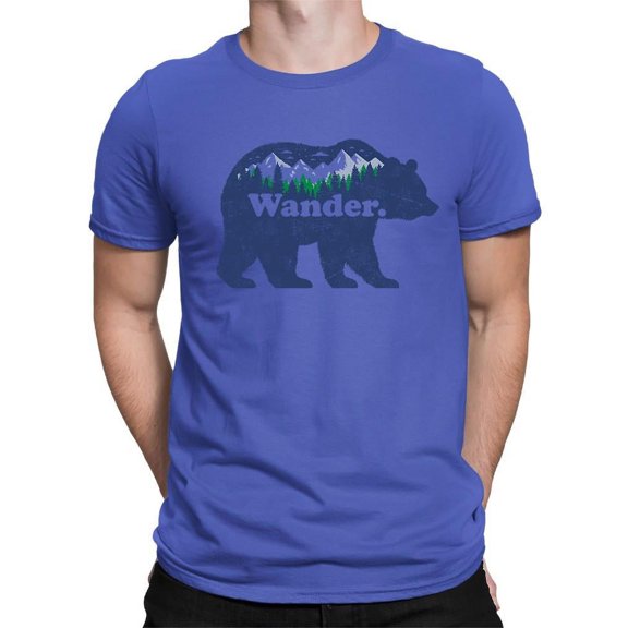 Wander Bear Graphic Shirt T-shirt Color Men's