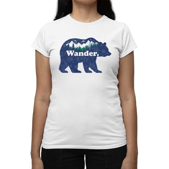 Wander Bear Graphic Shirt T-shirt Women's