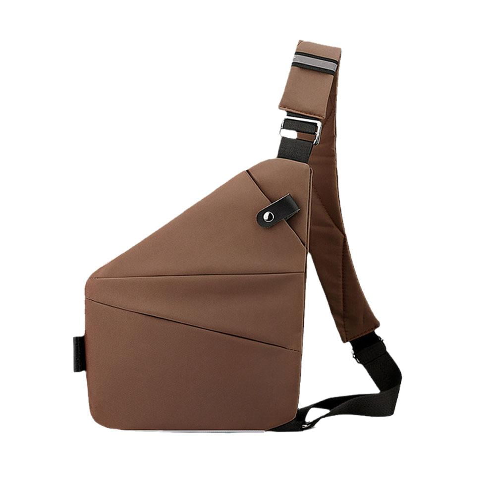 Bandolera Antirrobo Wander Plus - Impermeable, Múltiples Bolsillos, Correa Reflectante, 12x9 Pulgadas