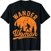 Wander Woman T-Shirt Black Small