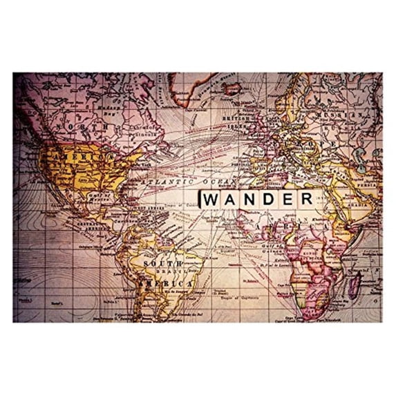 Wander by Sylvia Cook Canvas Wall Art