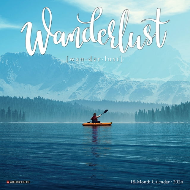 Wanderlust 2024 7 X 7 Mini Wall Calendar (Other)