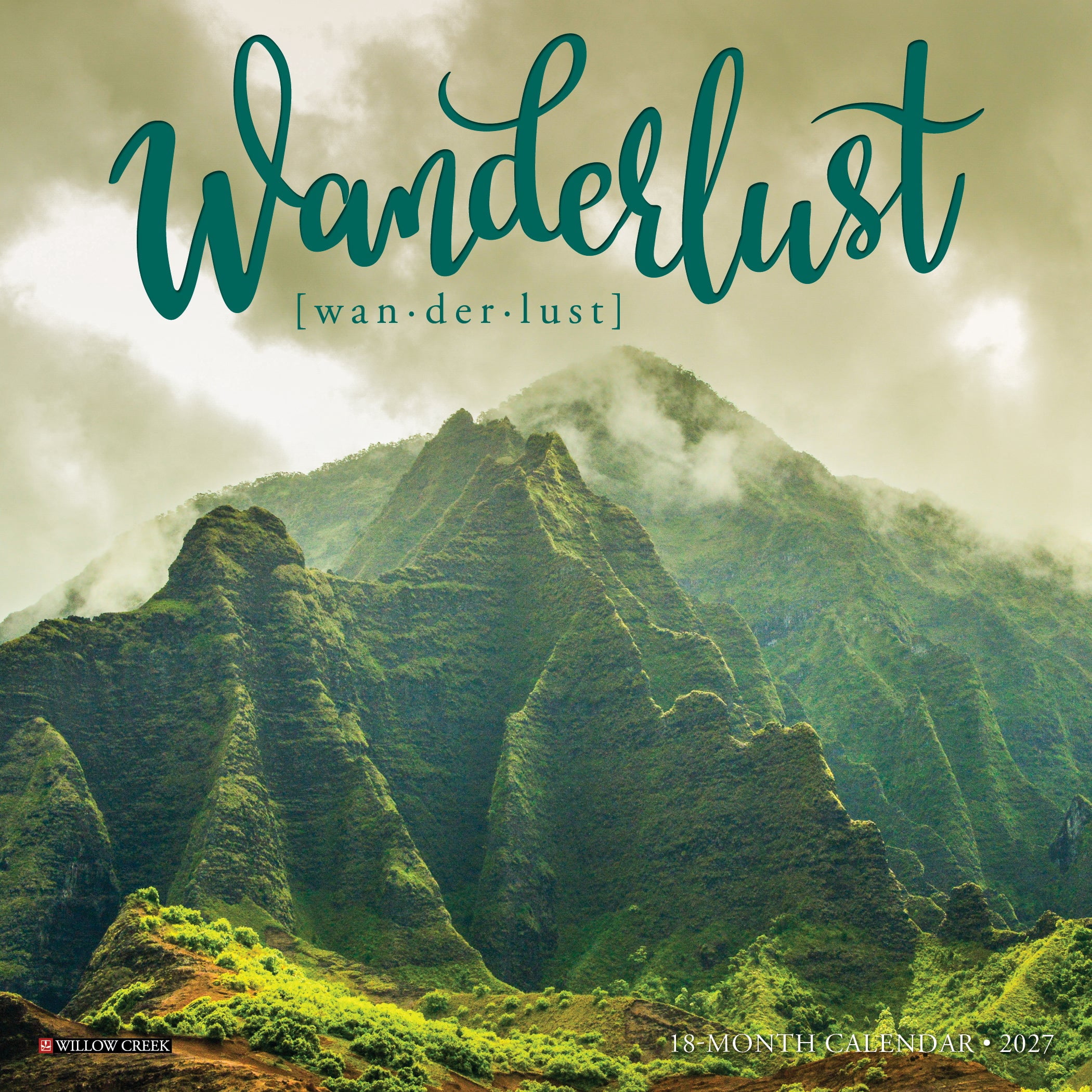 Willow Creek Press, Wanderlust 2027 Mini Wall Calendar