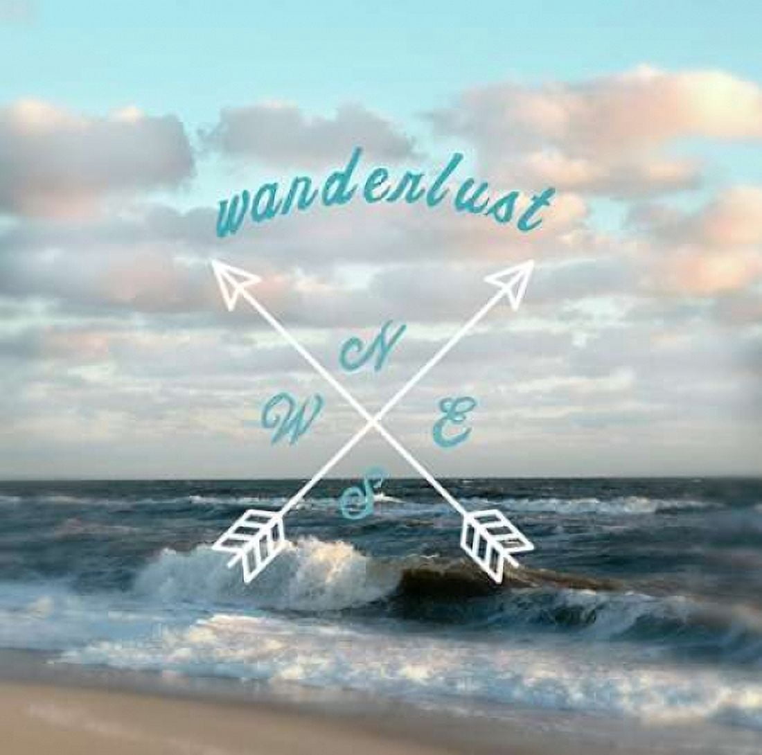 Wanderlust Beach Canvas Art - Marlana Sememza (24 x 24)