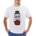 thumbnail image 1 of Wanderlust Men’s Graphic T-shirt Vintage Short Sleeve Sport Tee White 2XL, 1 of 5