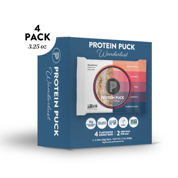 Wanderlust Multi-Pack (Peanut Butter, Oats, Cranberry) (4 - 3.25oz Bars)