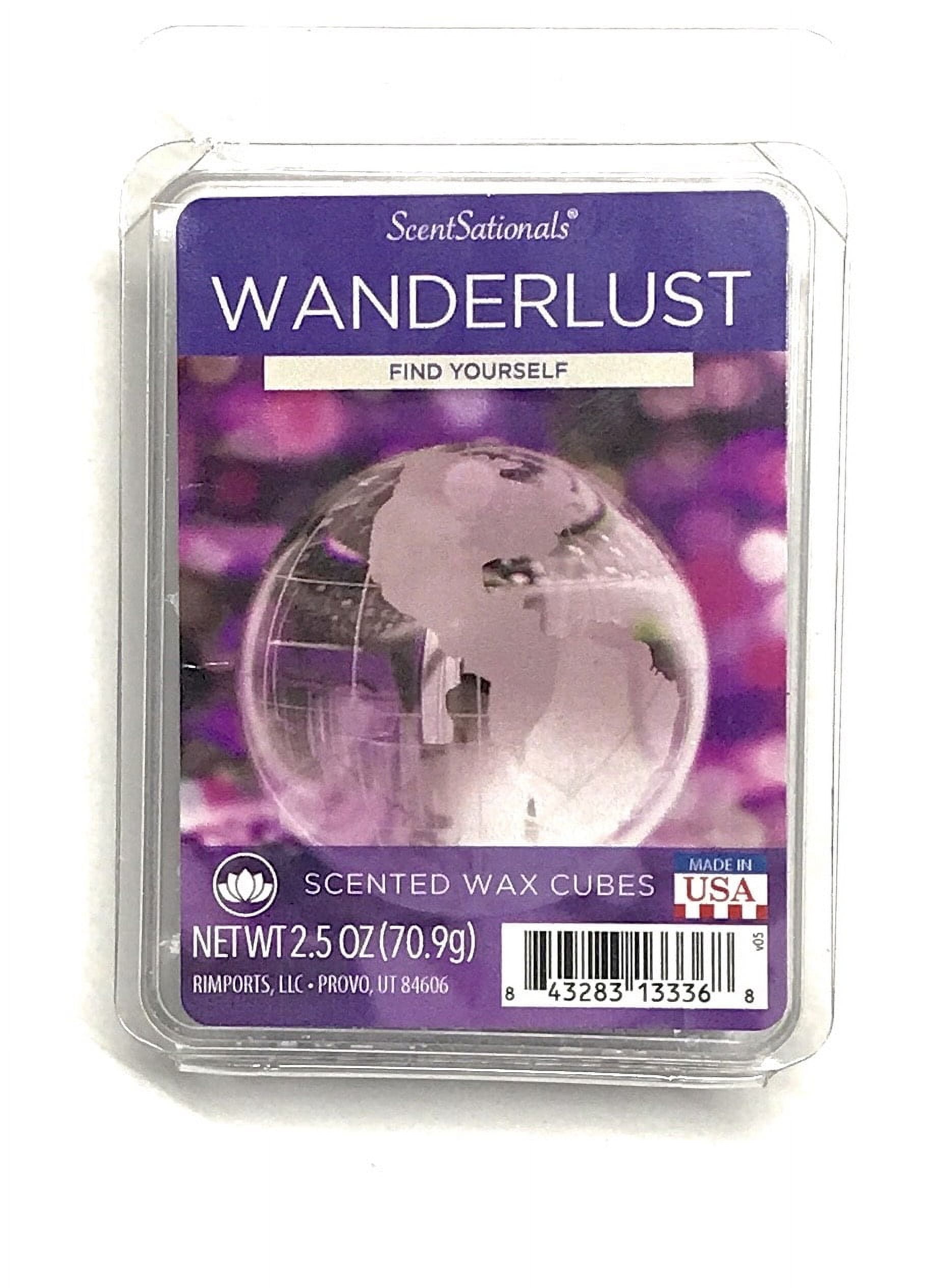 Wanderlust Scented Wax Melts, ScentSationals, 2.5 oz (1-Pack)