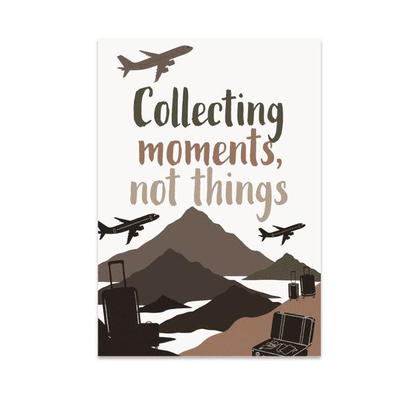 Wanderlust Wall Art - Travel Enthusiast - 13x19 Poster Print