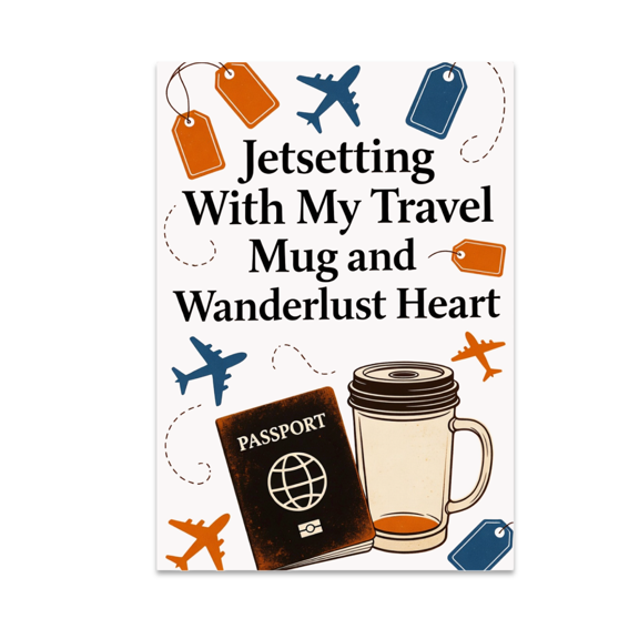 Wanderlust Wall Art - Travel Enthusiast - 13x19 Poster Print