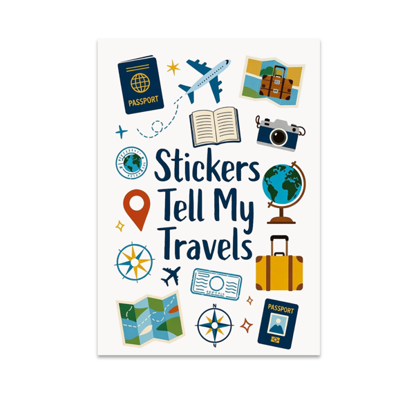 Wanderlust Wall Decor - Travel Enthusiast - 13x19 Poster Print