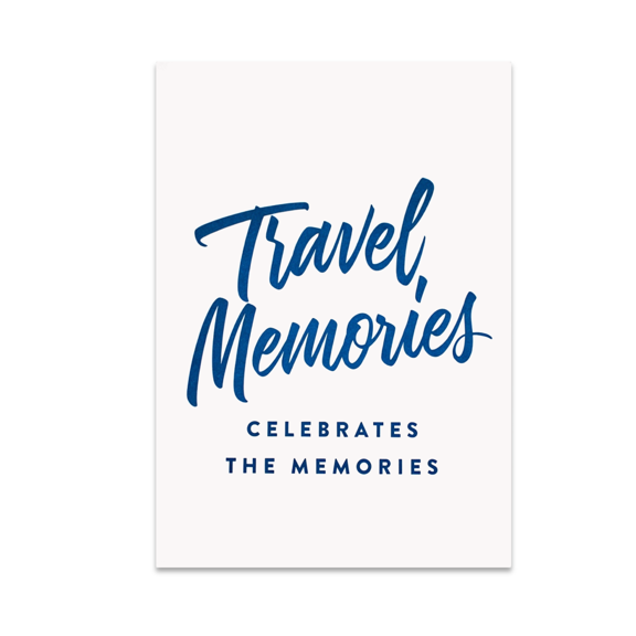 Wanderlust Wall Decor - Travel Memories - 13x19 Poster Print