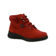Wanderlust Womens Boston Suede Lace-Up Booties