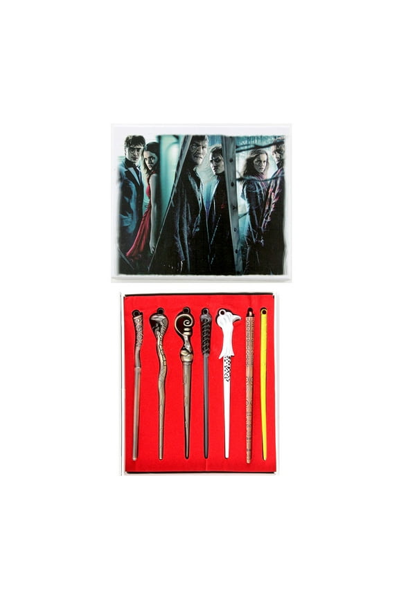 Wands - Harry Potter 7 Pcs. Keychain Set
