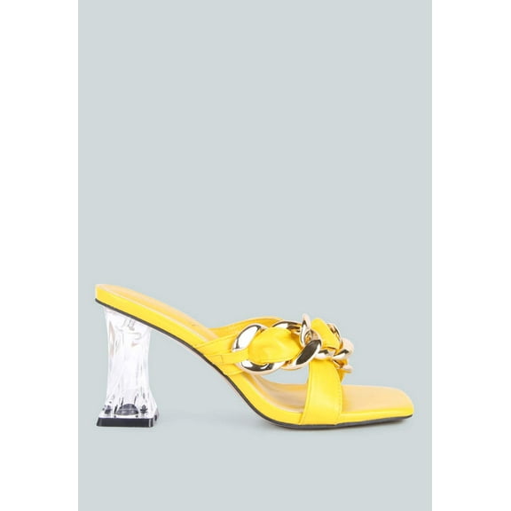 Wandy Link Chain Embellished Sandals