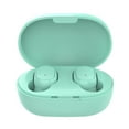 thumbnail image 1 of Wanfds Wireless Earbuds for Small Ear Canals, only 3g Light Weight, Cute Colors for Women & Kids Earbuds, Bluetooth 5.3 Ear Buds, Fast Charging Case, Wireless Earphones for iPhone Android(Green), 1 of 5