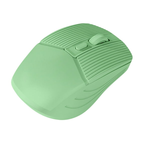 Wanfds Wireless Mouse, Rechargeable Ergonomic Computer Mouse Optical Mice Silent Click, Dual Models, 2.4G USB Nano Receiver,DPI Adjustable for PC Gaming Laptop Desktop Mac(Green)