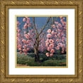thumbnail image 1 of Wang, John 15x15 Gold Ornate Wood Framed with Double Matting Museum Art Print Titled - Tree Music III, 1 of 4