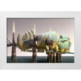 thumbnail image 1 of Wang, John 24x17 White Modern Wood Framed Museum Art Print Titled - Fantatown III, 1 of 4