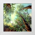 thumbnail image 1 of Wang, John 26x26 White Modern Wood Framed Museum Art Print Titled - Tree Music IV, 1 of 4