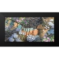 thumbnail image 1 of Wang, John Z. 14x9 Black Modern Framed Museum Art Print Titled - Fairland Trio VIII, 1 of 4
