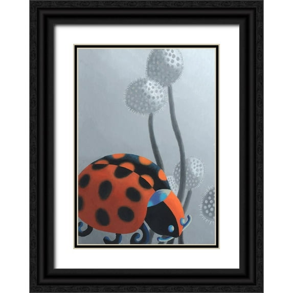 Wang, John Z. 24x32 Black Ornate Wood Framed with Double Matting Museum Art Print Titled - MiniWonder III