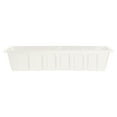 thumbnail image 1 of Wang Lin Jun 2362, White, 36-Inch -Pro Plastic Flower Box Planter, 1 of 2