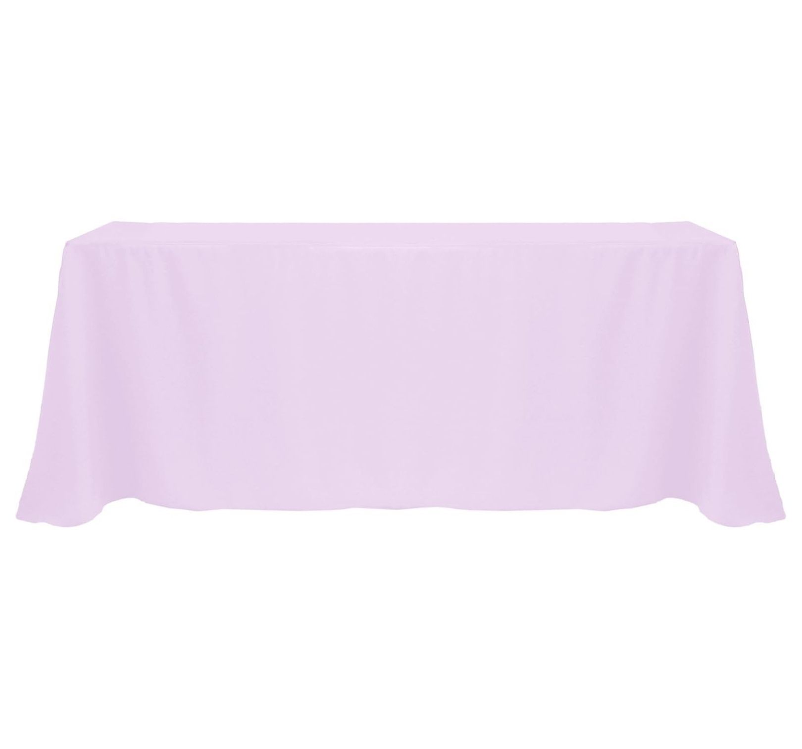 Ultimate Textile 2-Pack Rectangular Tablecloth - 48x52 Inch Neon Pink Polyester Linen