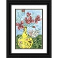 thumbnail image 1 of Wang, Melissa 11x14 Black Ornate Wood Framed with Double Matting Museum Art Print Titled - Elegant Arrangement I, 1 of 4