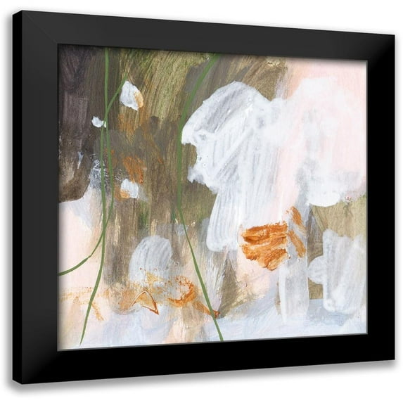 Wang, Melissa 12x12 Black Modern Framed Museum Art Print Titled - Isolated Forest III