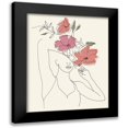 thumbnail image 1 of Wang, Melissa 12x14 Black Modern Framed Museum Art Print Titled - Blooming II, 1 of 5