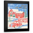 thumbnail image 1 of Wang, Melissa 12x14 Black Modern Framed Museum Art Print Titled - Home for Christmas VI, 1 of 5