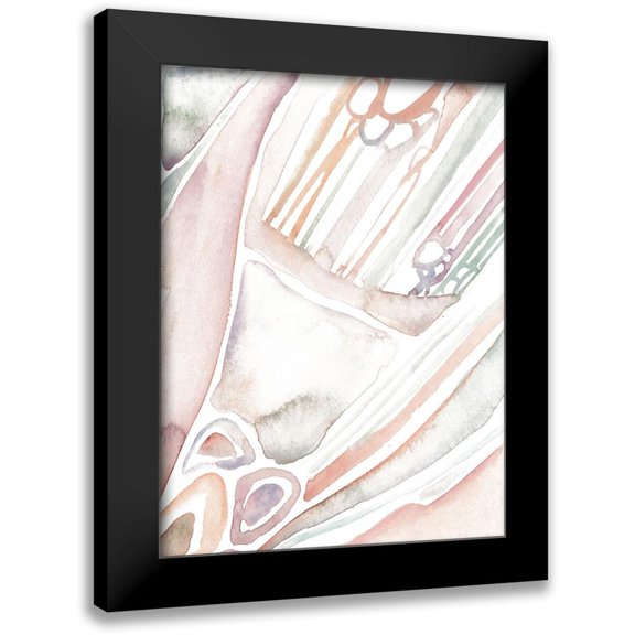 Wang, Melissa 12x14 Black Modern Framed Museum Art Print Titled - Life Form II
