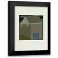 thumbnail image 1 of Wang, Melissa 12x14 Black Modern Framed Museum Art Print Titled - Mountain Houses IV, 1 of 5