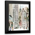 thumbnail image 1 of Wang, Melissa 12x14 Black Modern Framed Museum Art Print Titled - Winter Road II, 1 of 5