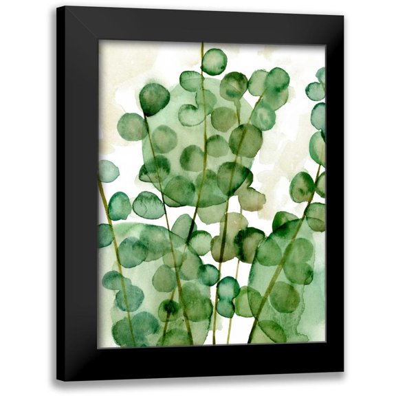 Wang, Melissa 12x14 Black Modern Framed Museum Art Print Titled - Zanzibar Gem II