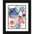thumbnail image 1 of Wang, Melissa 12x14 Black Ornate Wood Framed with Double Matting Museum Art Print Titled - From the Jungle I, 1 of 4