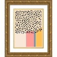 thumbnail image 1 of Wang, Melissa 12x14 Gold Ornate Wood Framed with Double Matting Museum Art Print Titled - Color Studies II, 1 of 4