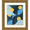 thumbnail image 1 of Wang, Melissa 12x14 Gold Ornate Wood Framed with Double Matting Museum Art Print Titled - Moonlit Surf II, 1 of 4