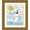 thumbnail image 1 of Wang, Melissa 12x14 Gold Ornate Wood Framed with Double Matting Museum Art Print Titled - Pass By IV, 1 of 4
