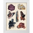 thumbnail image 1 of Wang, Melissa 12x14 White Modern Wood Framed Museum Art Print Titled - Vintage Minerals II, 1 of 4