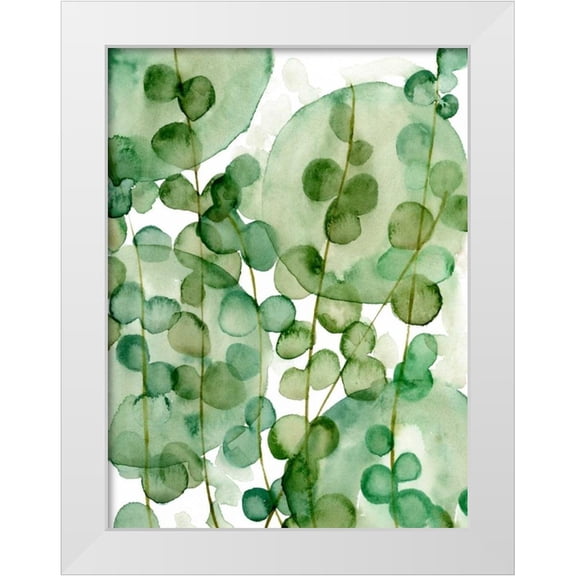 Wang, Melissa 12x14 White Modern Wood Framed Museum Art Print Titled - Zanzibar Gem I