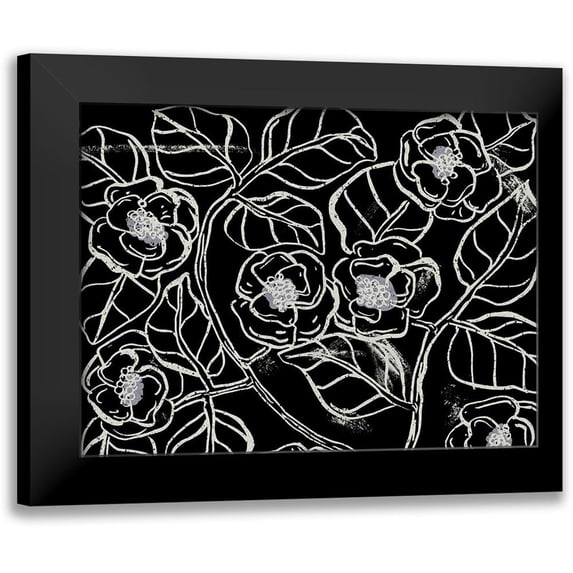Wang, Melissa 14x12 Black Modern Framed Museum Art Print Titled - Anyplace I