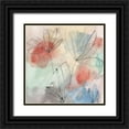 thumbnail image 1 of Wang, Melissa 15x15 Black Ornate Wood Framed with Double Matting Museum Art Print Titled - Pond Impression II, 1 of 4