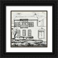 thumbnail image 1 of Wang, Melissa 15x15 Black Ornate Wood Framed with Double Matting Museum Art Print Titled - Sweet Home II, 1 of 4