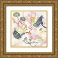 thumbnail image 1 of Wang, Melissa 15x15 Gold Ornate Wood Framed with Double Matting Museum Art Print Titled - Chartreuse III, 1 of 4