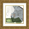 thumbnail image 1 of Wang, Melissa 15x15 Gold Ornate Wood Framed with Double Matting Museum Art Print Titled - Ocean Stones IV, 1 of 4